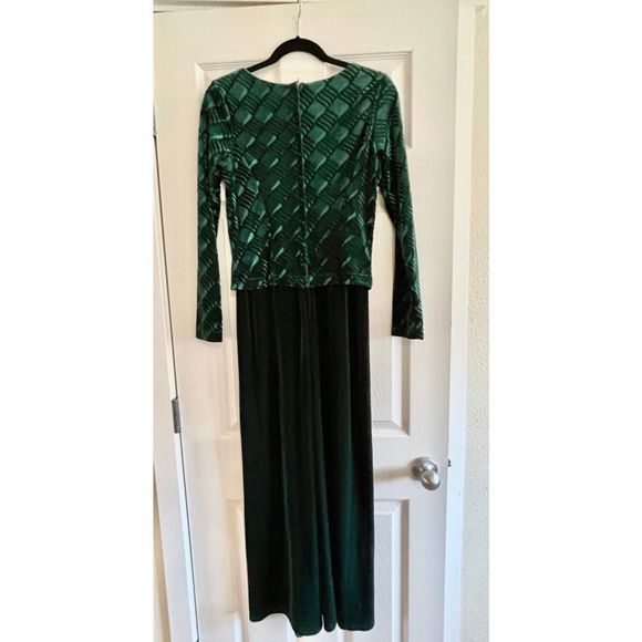 SCOTT MCCLINTOCK velvet vintage dress - Picture 4 of 15